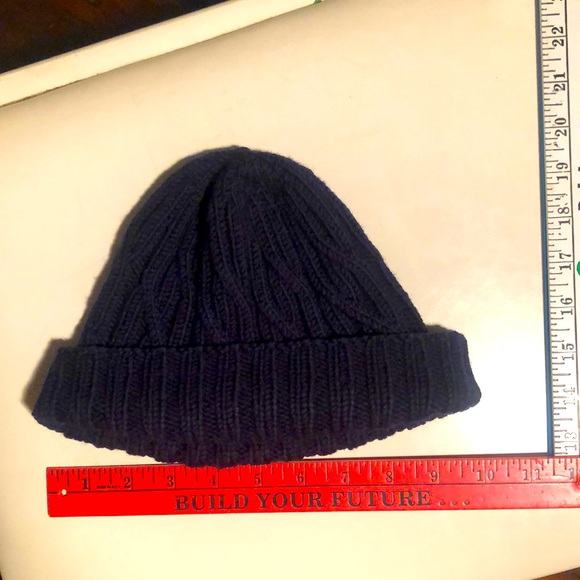 French Wool hat navy blue - Picture 2 of 4
